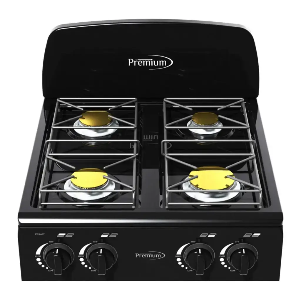 NT-371 Cocina Gas Portable de 4 Hornillas Primium