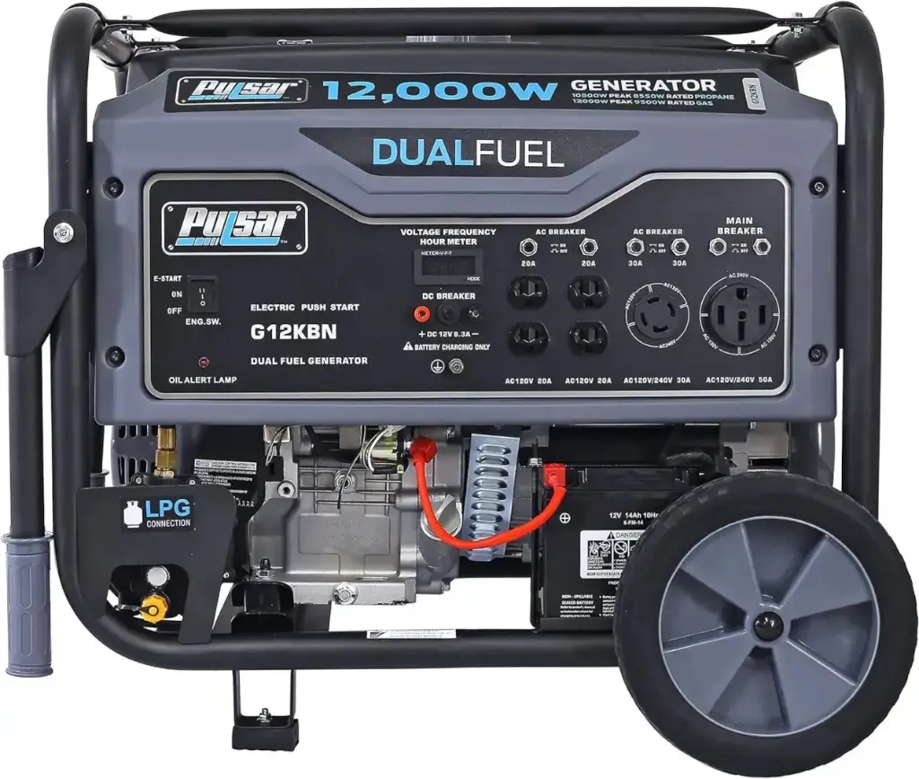 NT-424 Planta Eléctrica Pulsa 12,000 Watt Hybrido 110/220v