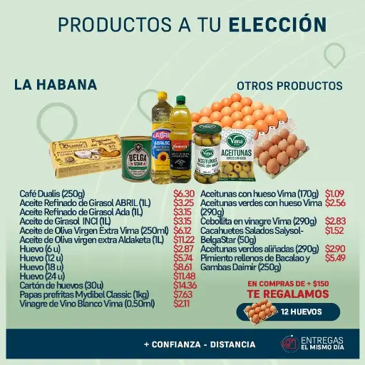 Productos a tu Elección - Otros Productos 2 - La Habana