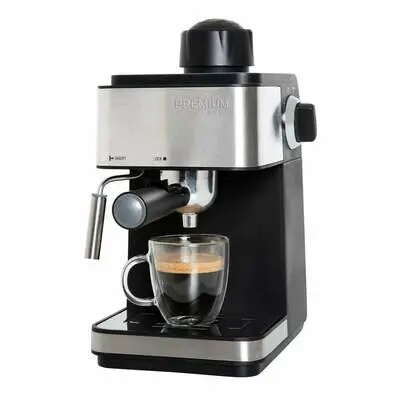 NT-342 Cafetera Espresso Cappuccino Marca Premium Stainless Steel