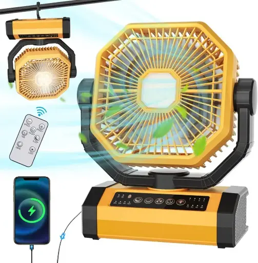 NT-925 Ventilador Portátil Recargable 