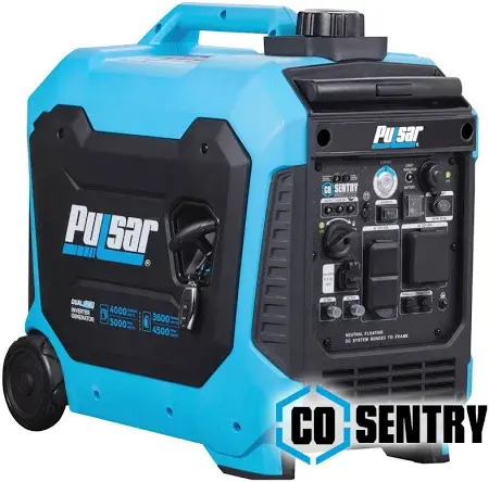 NT-423 Planta Eléctrica Pulsa 5000 WATT Dual Fuel Inverter Silenciosa 110/220v