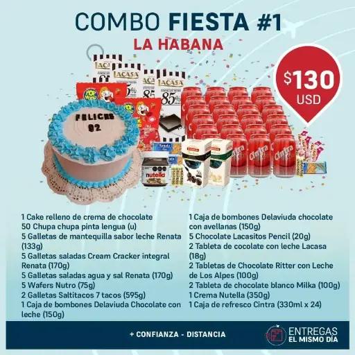 Combo Fiesta #1 - La Habana