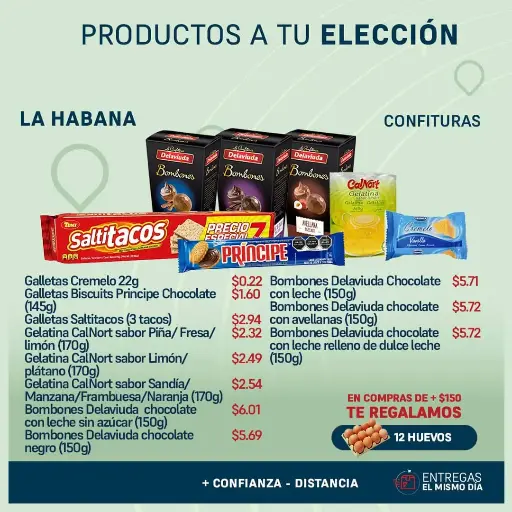 Productos a tu Elección - Confituras 4 - La Habana